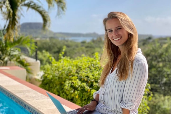 Daphne studeerde aan de universiteit, maar voelde zich er niet thuis