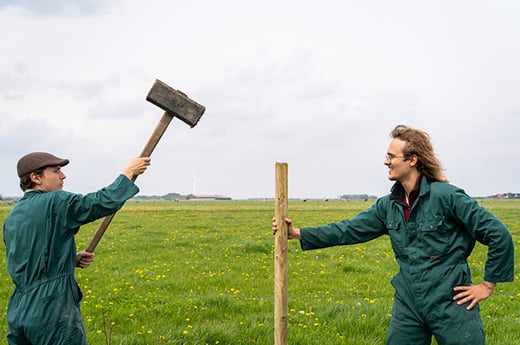 “Onze school is net een klein dorp, met hele fijne mensen.”