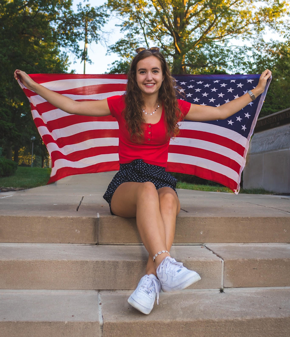 Nikita studeerde een jaar in de VS met het  Fulbright Campus Scholarship Program