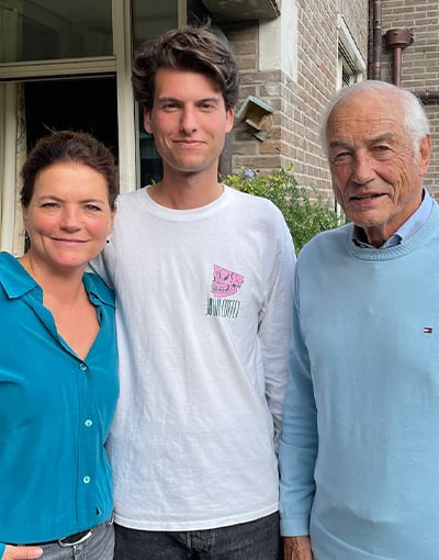 Opa Hans (83) had zo huisvesting toen hij studeerde